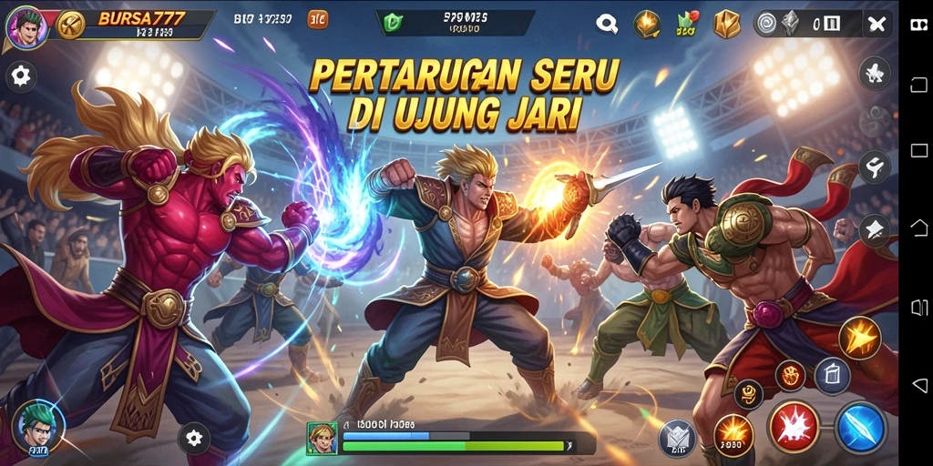 Tangkap momen pertarungan seru dalam BURSA777.
