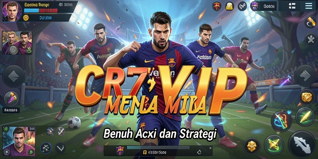 Tampilan menarik dari gameplay MOBA di CR7VIP yang mengasyikkan.