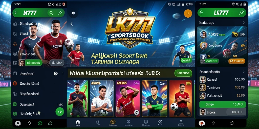 Tampilan gameplay LK777 yang menarik dan intuitif untuk taruhan olahraga.
