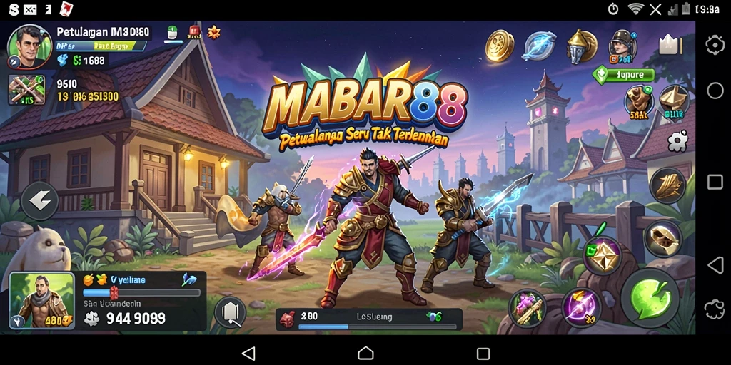 Gameplay seru dan menantang dalam MABAR88.
