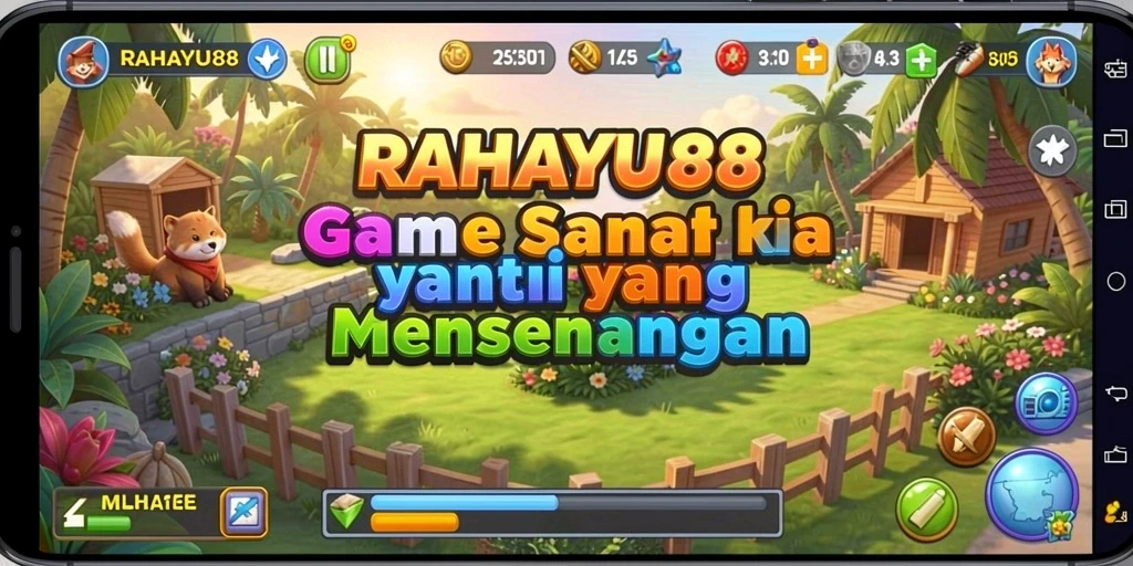 Menampilkan gameplay RAHAYU88 yang penuh warna dan menyenangkan.