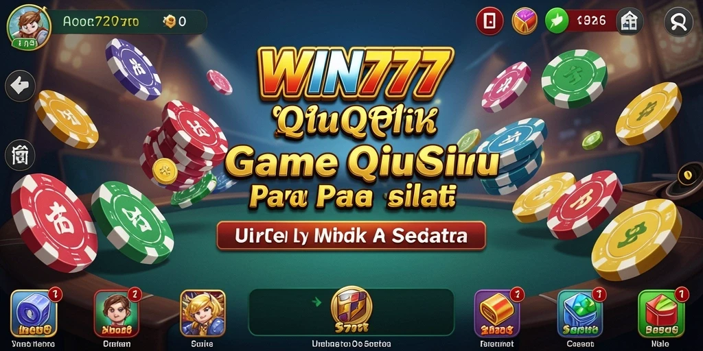 Tampilan gameplay QiuQiu yang menarik dan memikat.